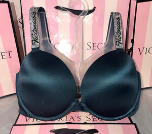Victorias Secret Bra Very Sexy Shine Strap Push Up 34DD